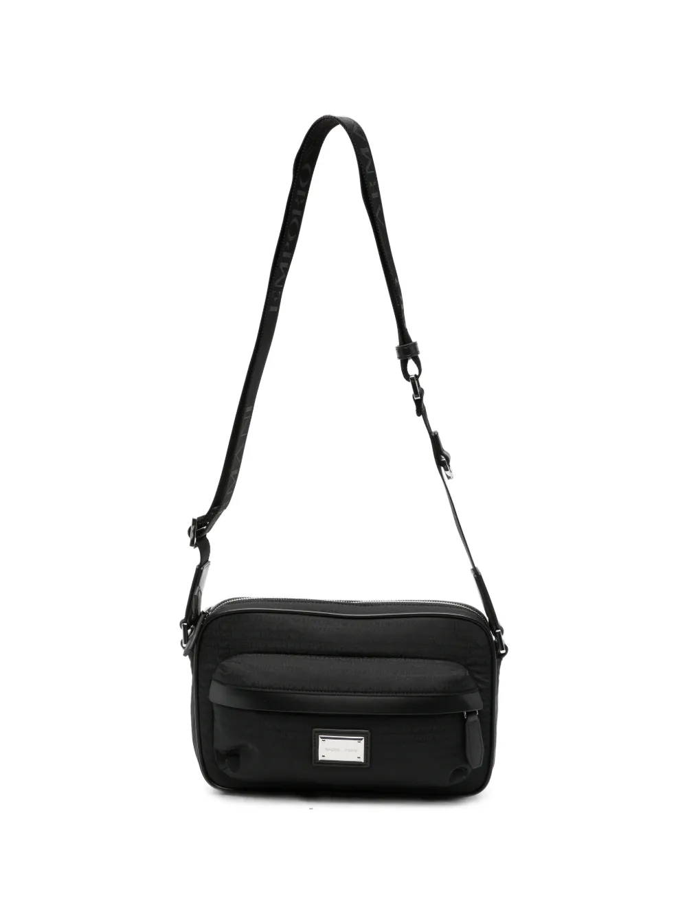 Emporio Armani logo-detail messenger bag - Nero