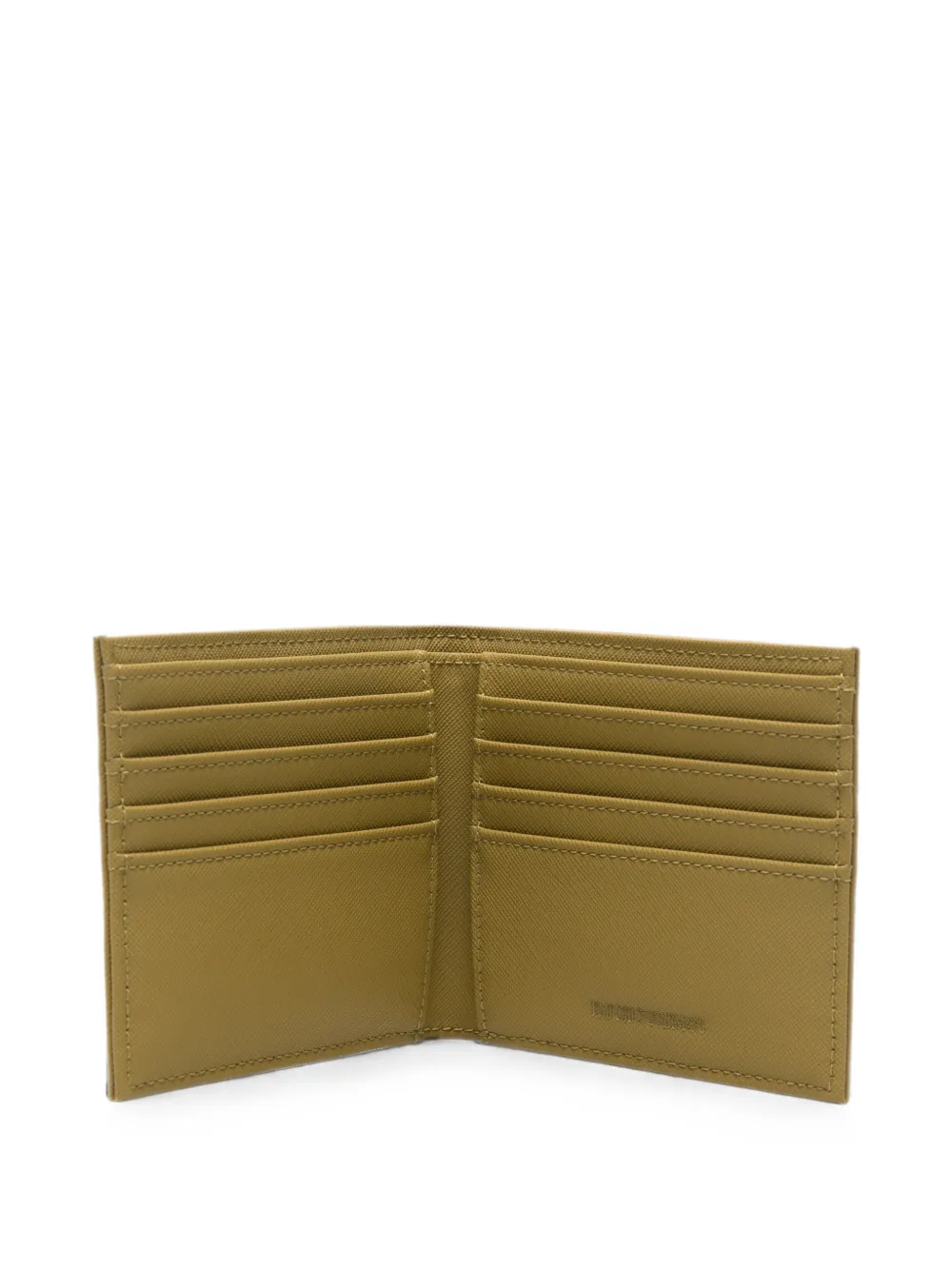 Emporio Armani Portemonnee met logoplakkaat Groen