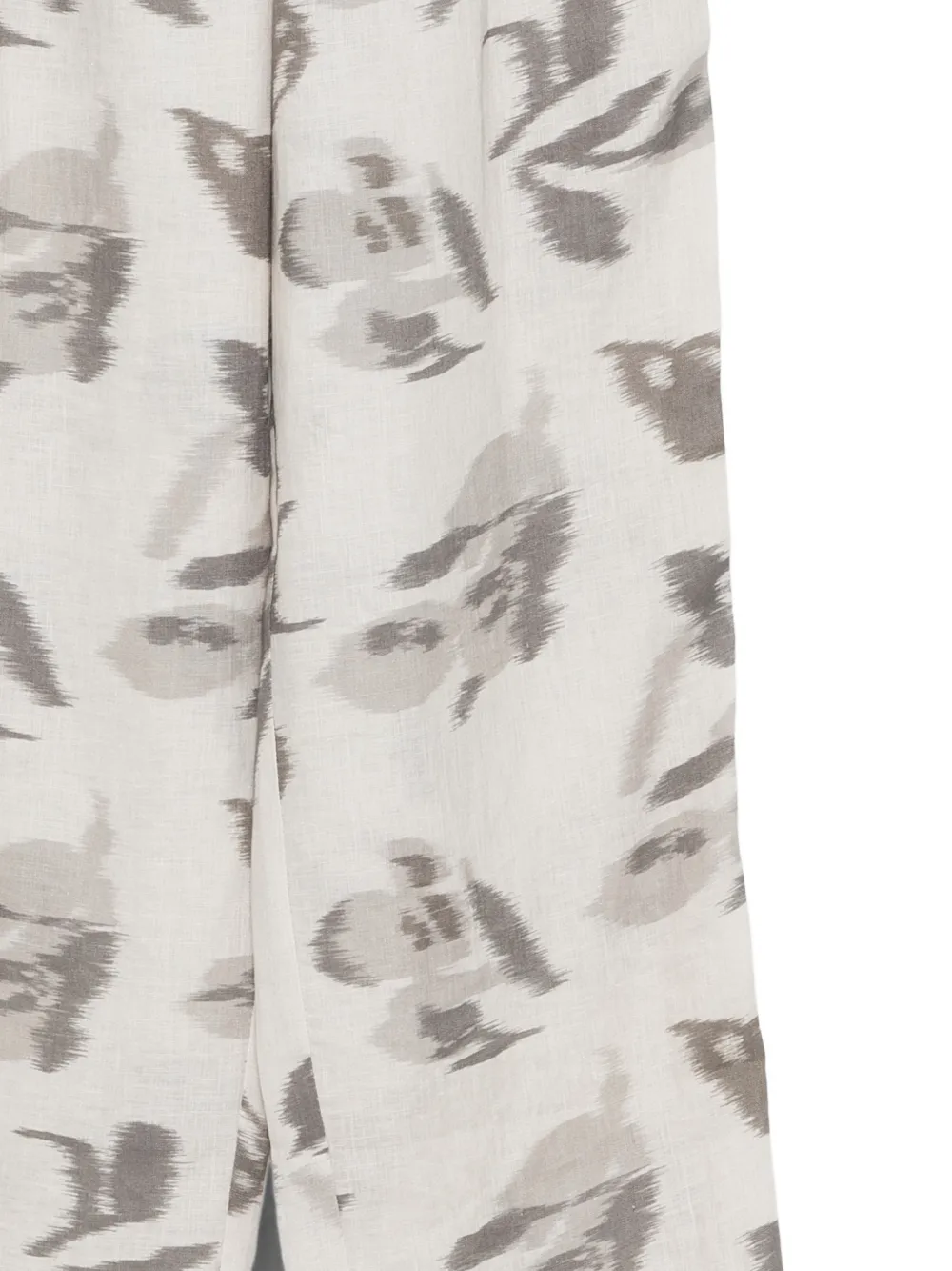 Emporio Armani Trainingsbroek met abstracte print Grijs