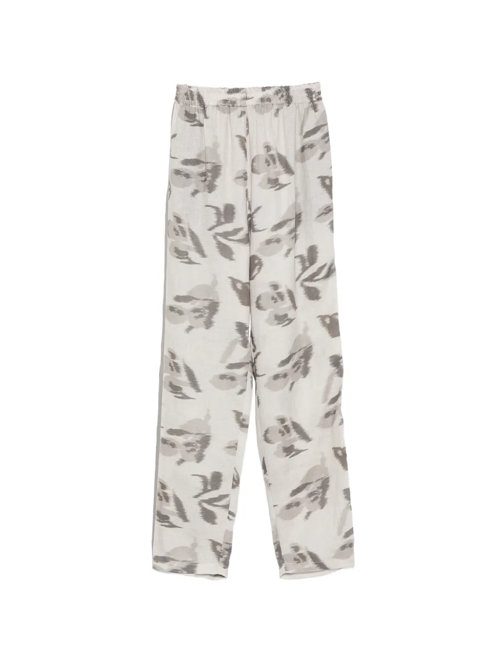 Emporio Armani Trainingsbroek met abstracte print Grijs