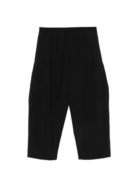 KHAITE pantalones Roma cortos con pretina elástica