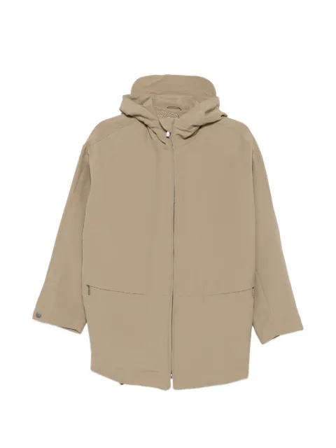 Emporio Armani parka con capucha y cordones