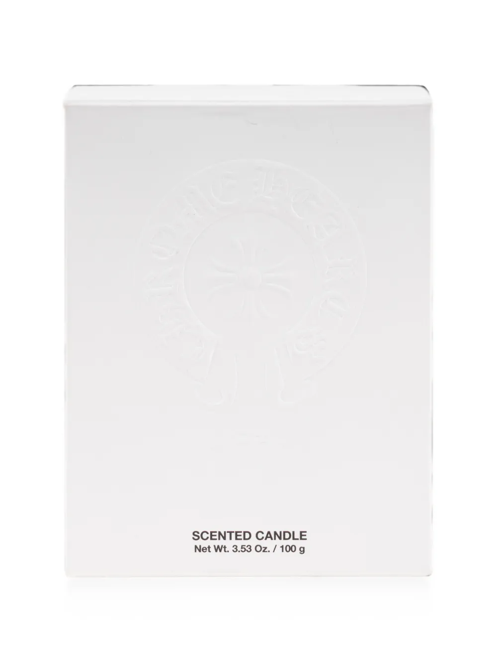 Chrome Hearts Crystal-holder Candle In White