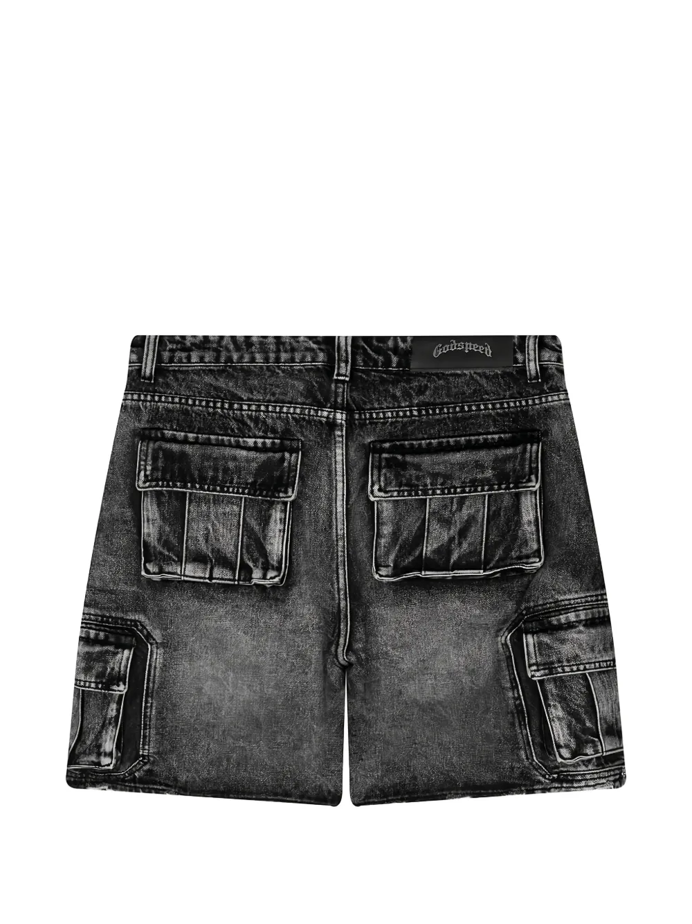 GODSPEED Octagon cargo shorts Grijs