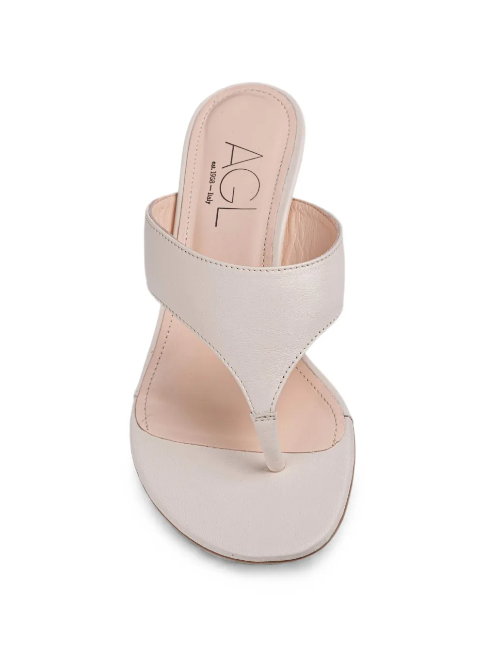 AGL Astrid leather sandals Beige