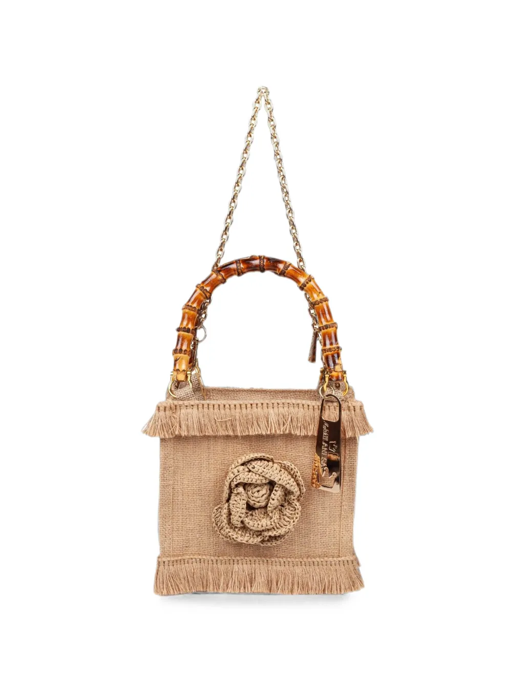 la milanesa Rosa tote bag - Toni neutri