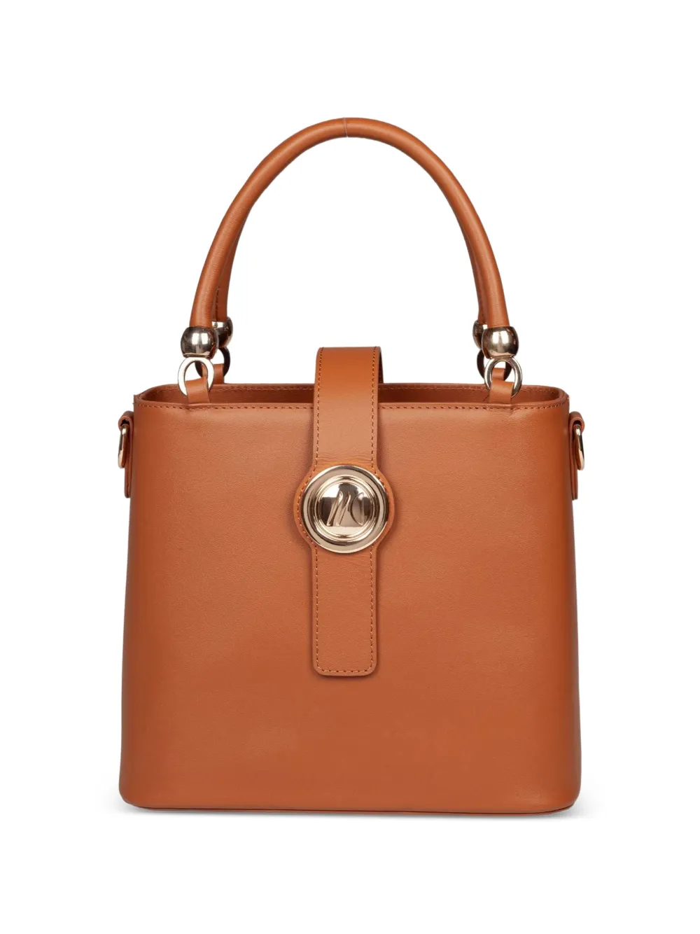 Marco Castelli Agape leather tote bag - Toni neutri