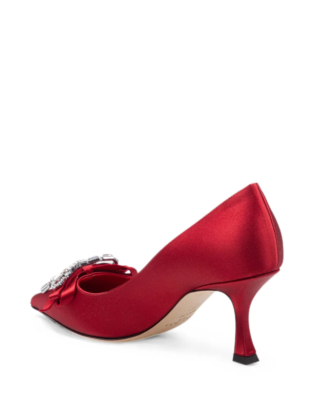 Jimmy Choo Auria 70 bow pumps Rood