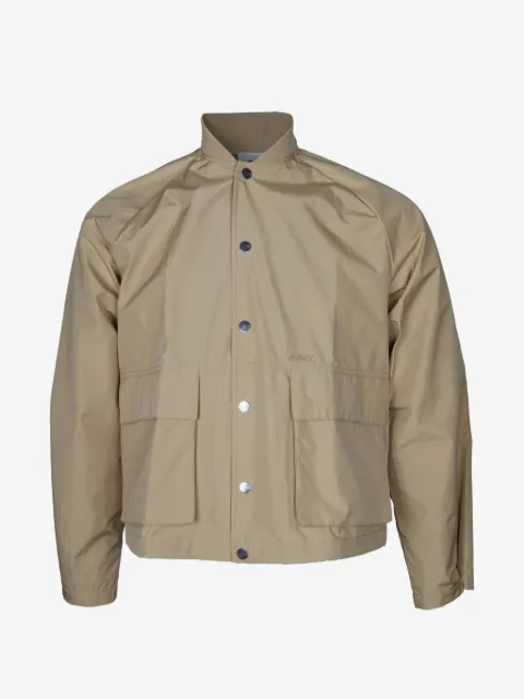 Autry logo-embroidered patch-pocket jacket