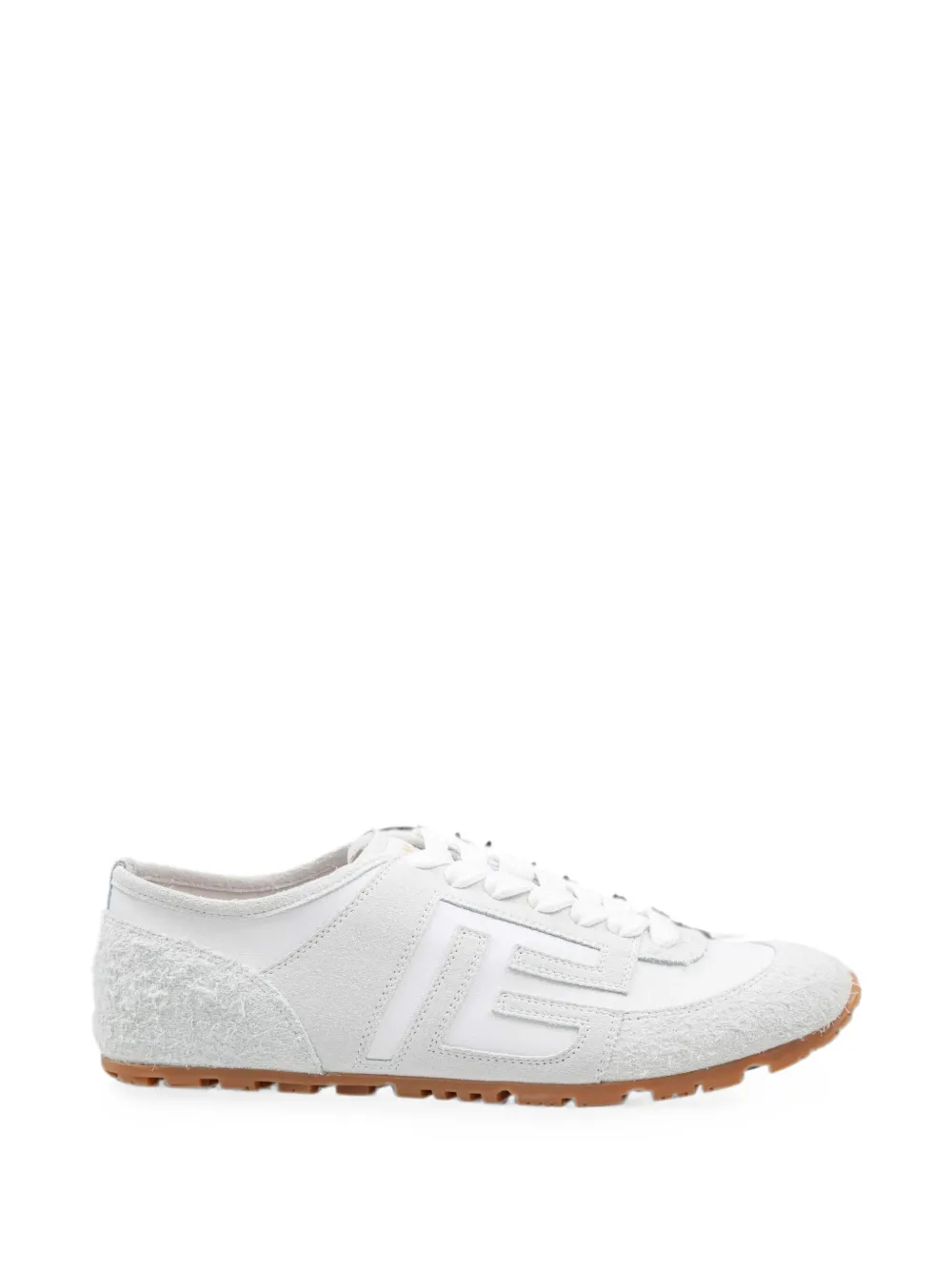 Balmain Racer 45 logo-patch sneakers - Weiß