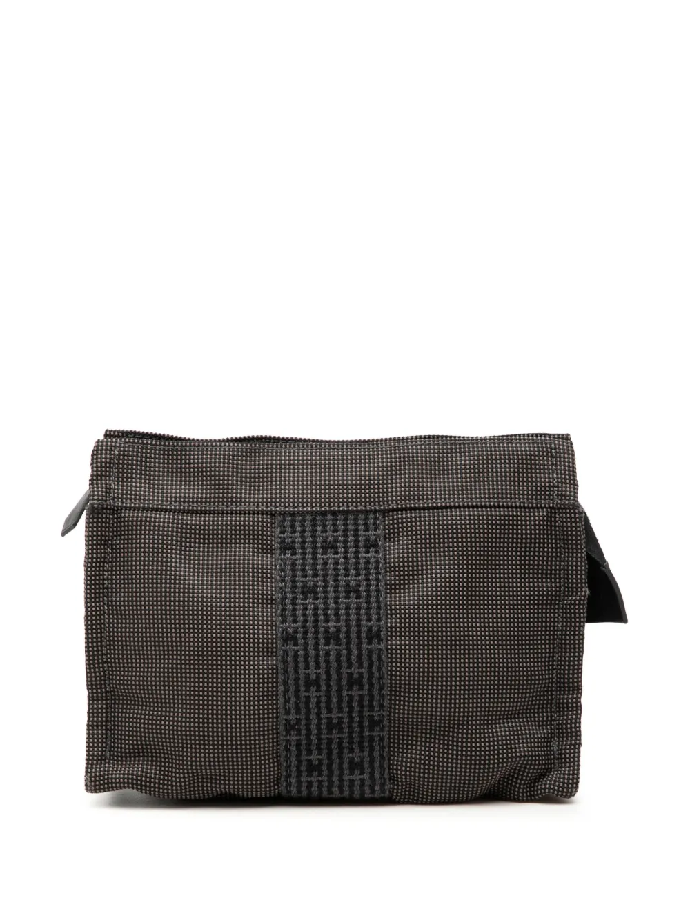 Hermès Pre-Owned 1990-2010 Canvas Herline pouch - Grigio
