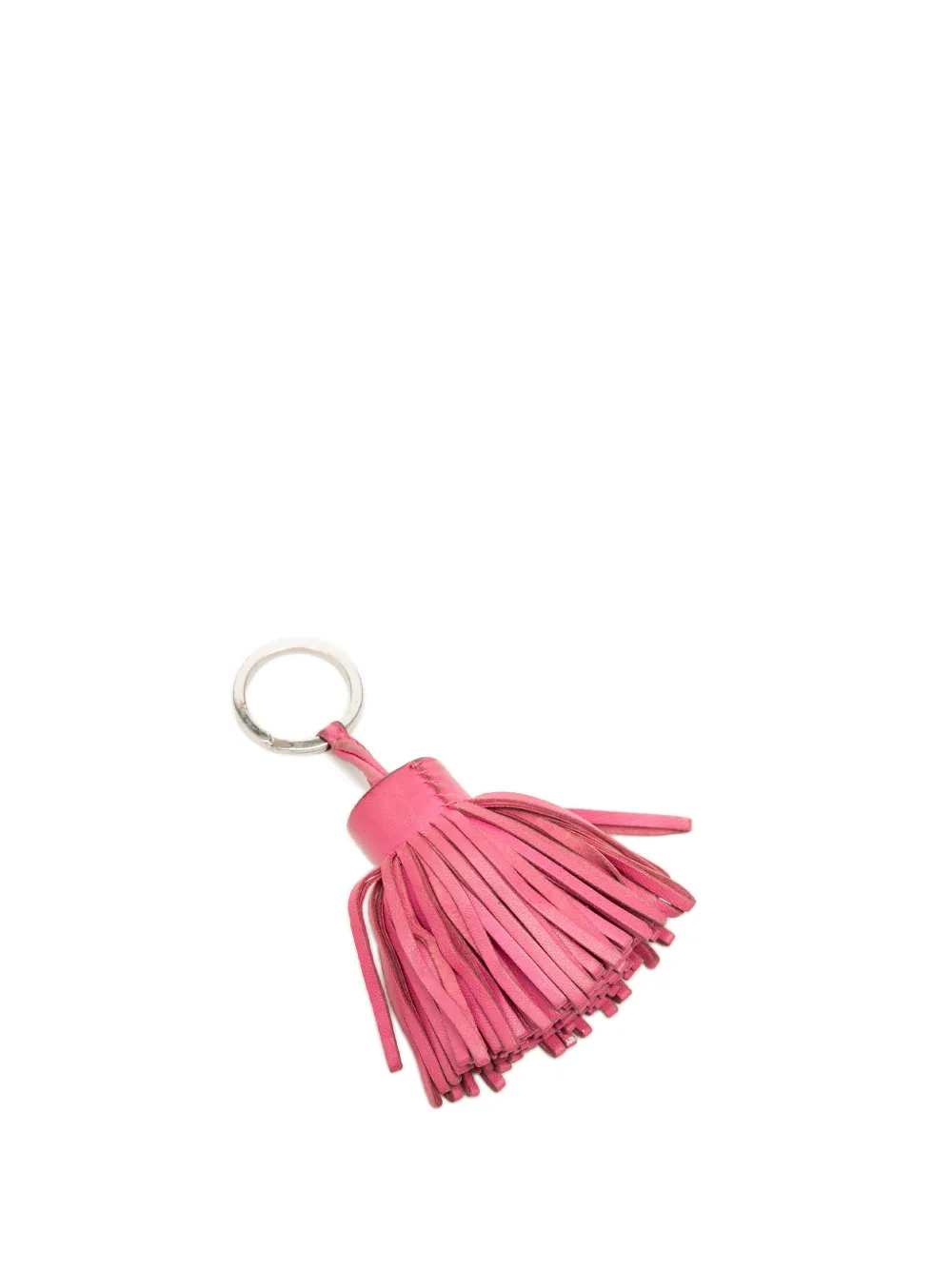 Hermès Pre-Owned 2005-2026 Milo Lambskin Carmen Ring key chain - Rosa