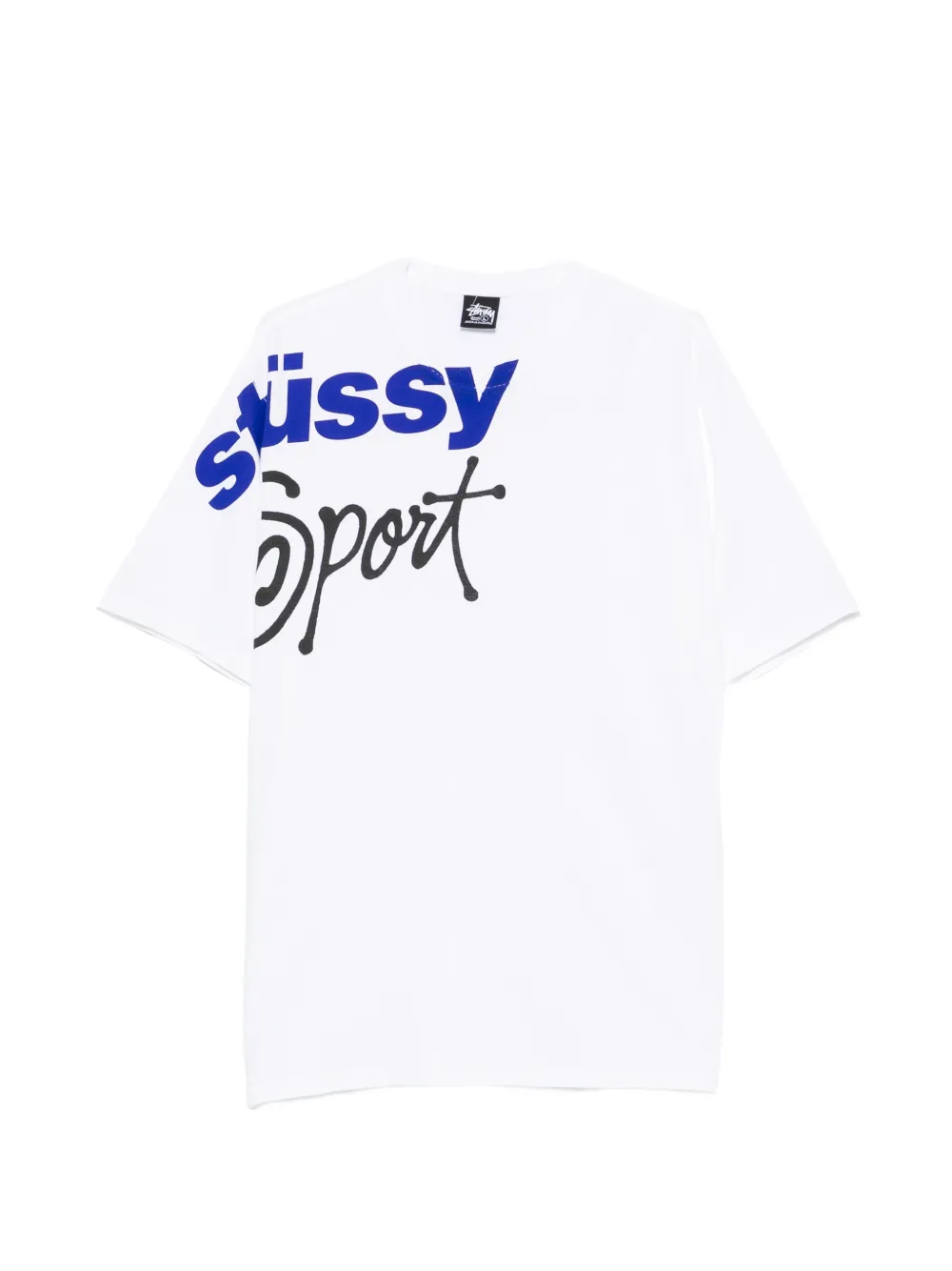 Stüssy logo-print T-shirt - Bianco