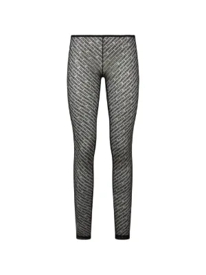 Marine Serre Moonogram タイツ | ブラック | FARFETCH JP