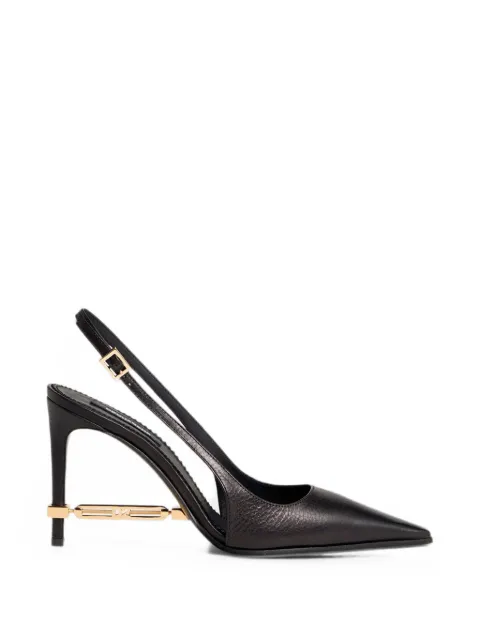 DSQUARED2 metal-bar slingback pumps