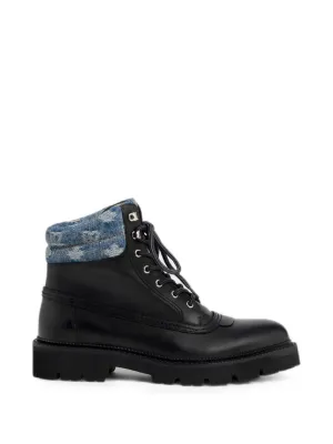 Junya Watanabe MAN x Paraboot lace-up Hiking Boots | Black | FARFETCH