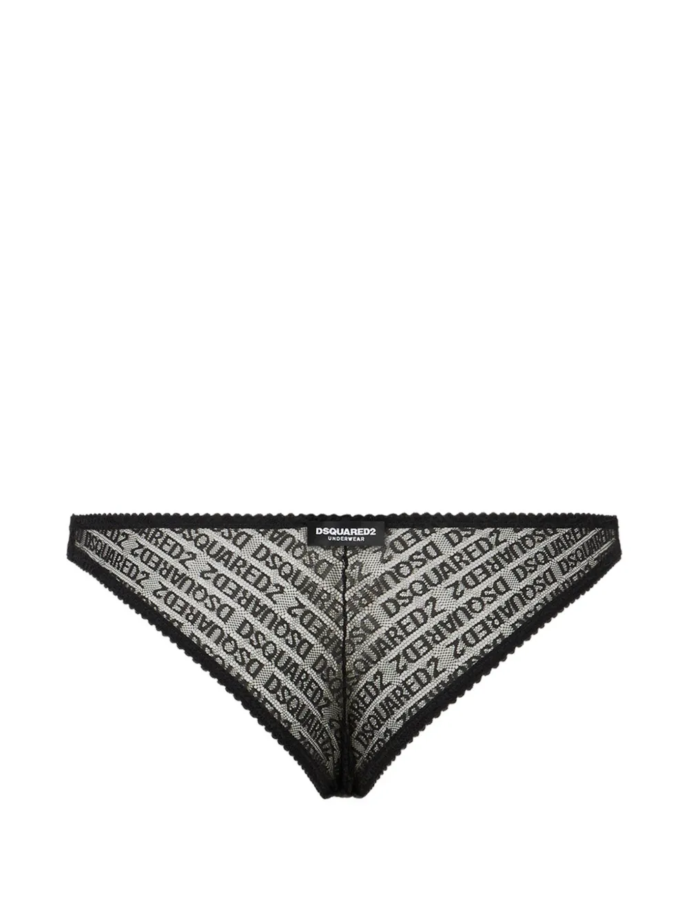 DSQUARED2 Braziliaanse string Zwart