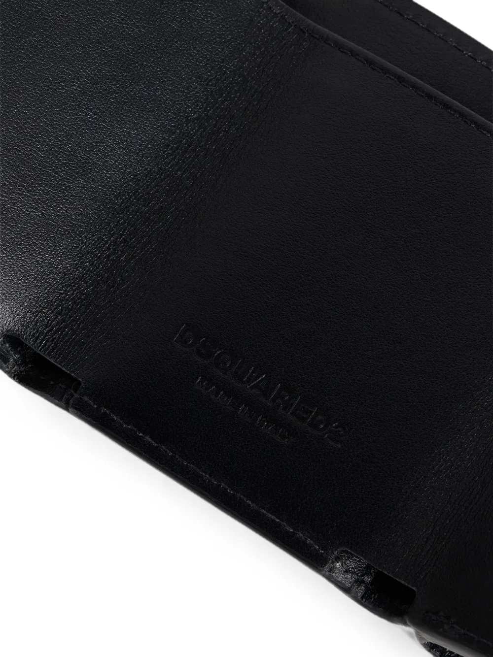 DSQUARED2 Portemonnee met D2-monogram Zwart