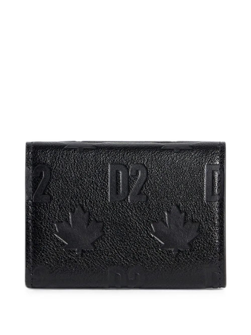 DSQUARED2 Portemonnee met D2-monogram Zwart
