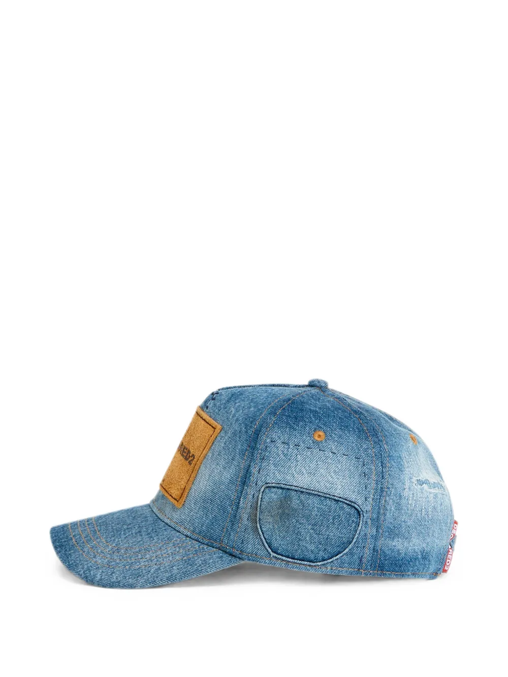 DSQUARED2 Honkbalpet met logo Blauw