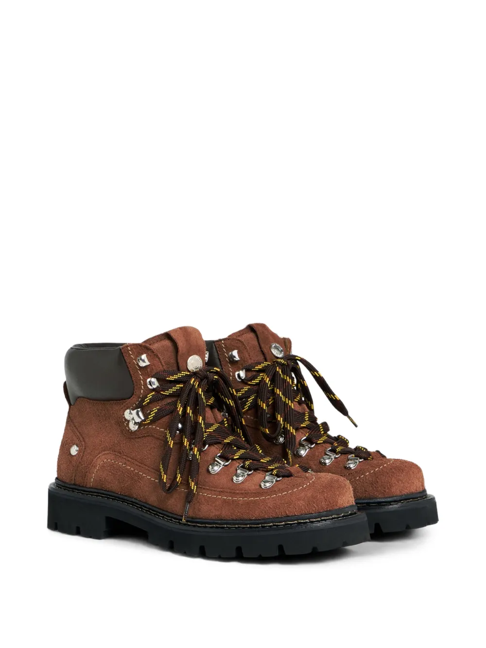 DSQUARED2 Canadian enkellaarzen Bruin