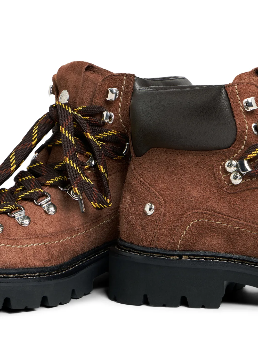 DSQUARED2 Canadian enkellaarzen Bruin