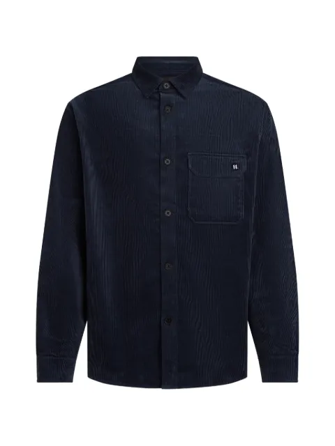 Karl Lagerfeld camisa de pana con bolsillo