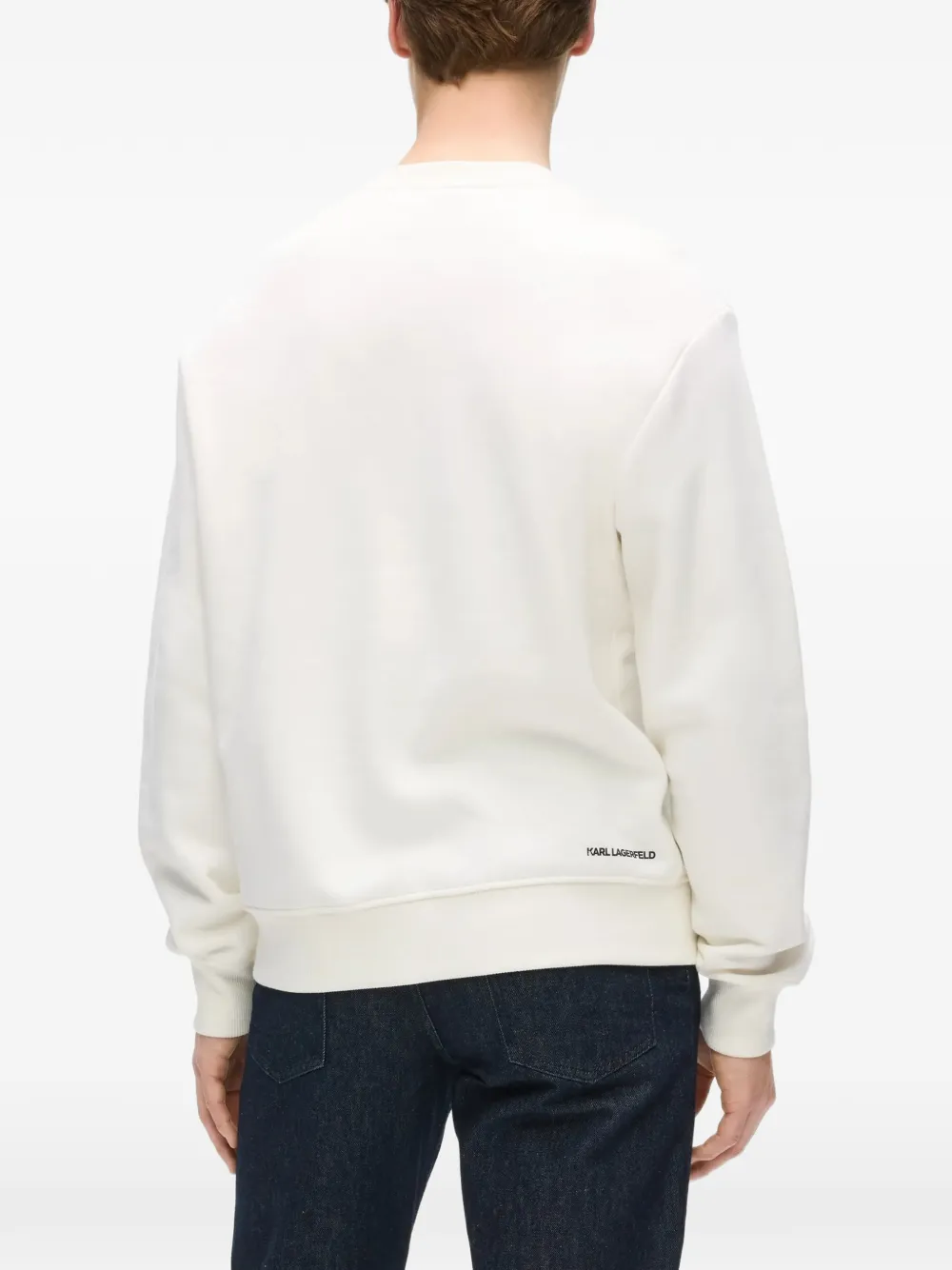 Karl Lagerfeld Après Ski Club sweater Wit