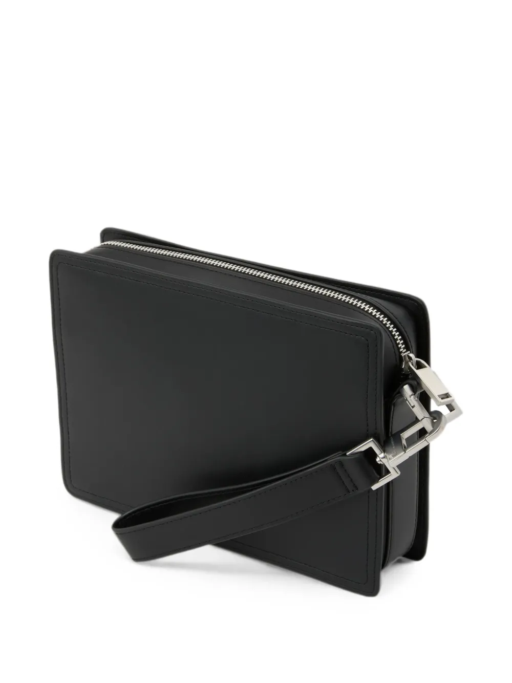 Karl Lagerfeld K Autograph rhinestone pouch Zwart