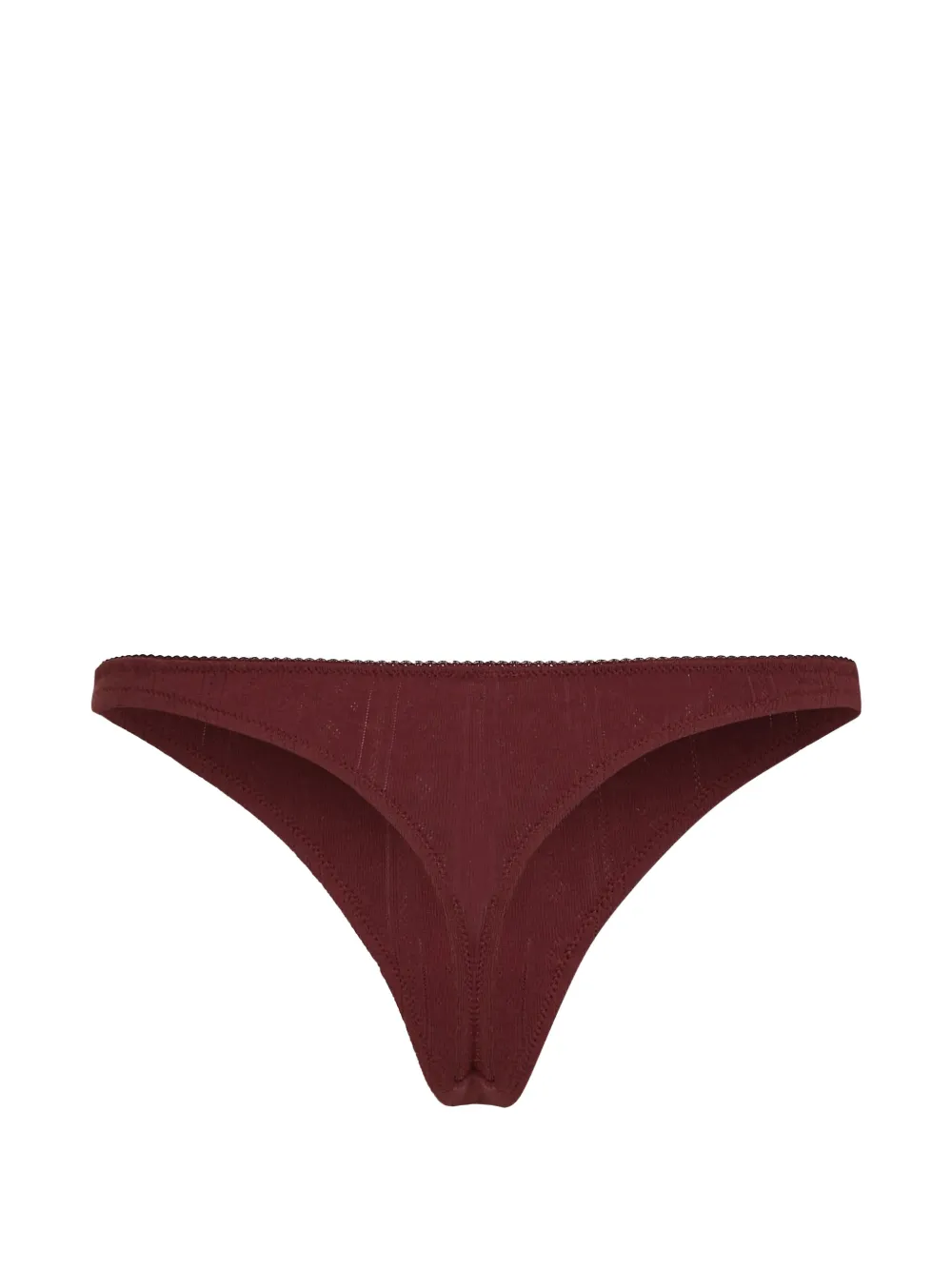 Karl Lagerfeld Autograph pointelle string Rood