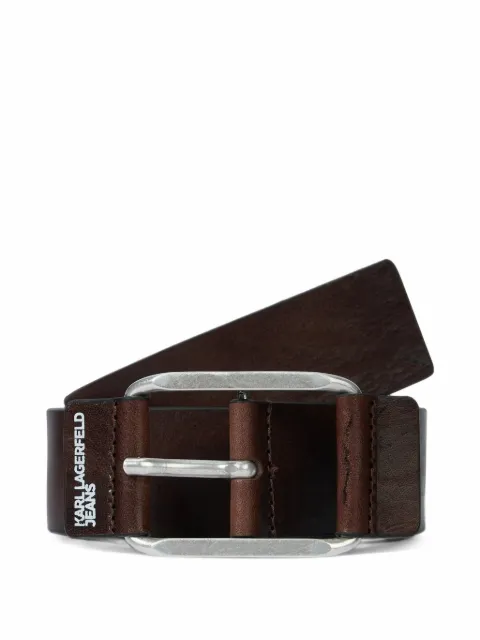 Karl Lagerfeld Jeans leather belt