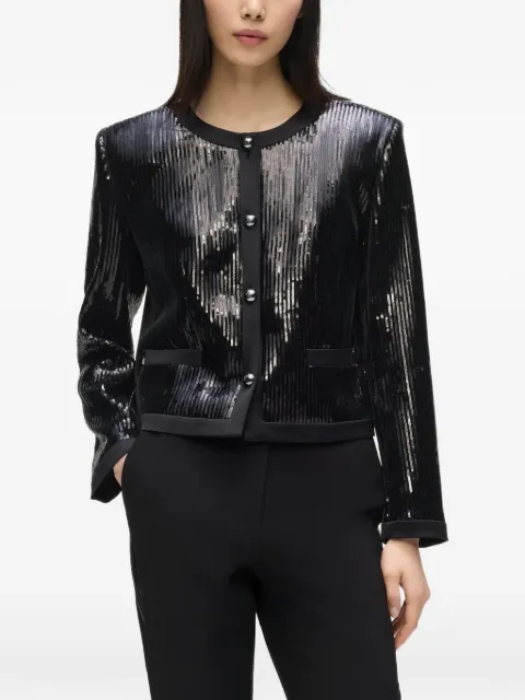 Karl Lagerfeld chamarra con lentejuelas