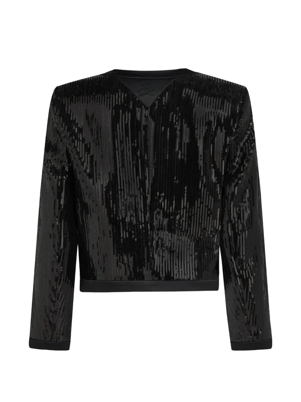 Karl Lagerfeld Jack met pailletten Zwart
