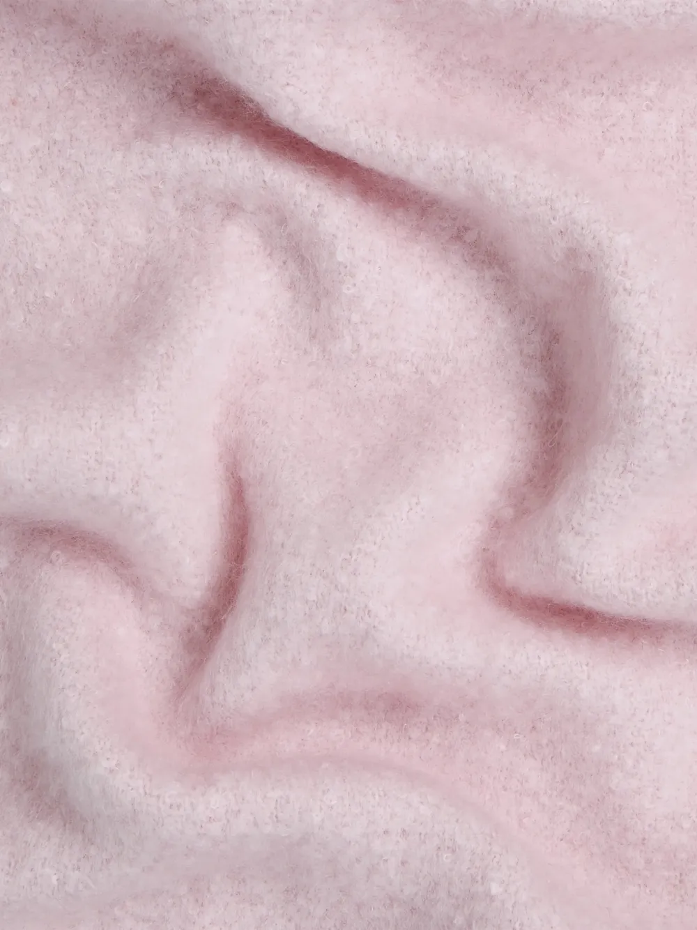 Karl Lagerfeld Jeans Fluffy sjaal met franje Roze