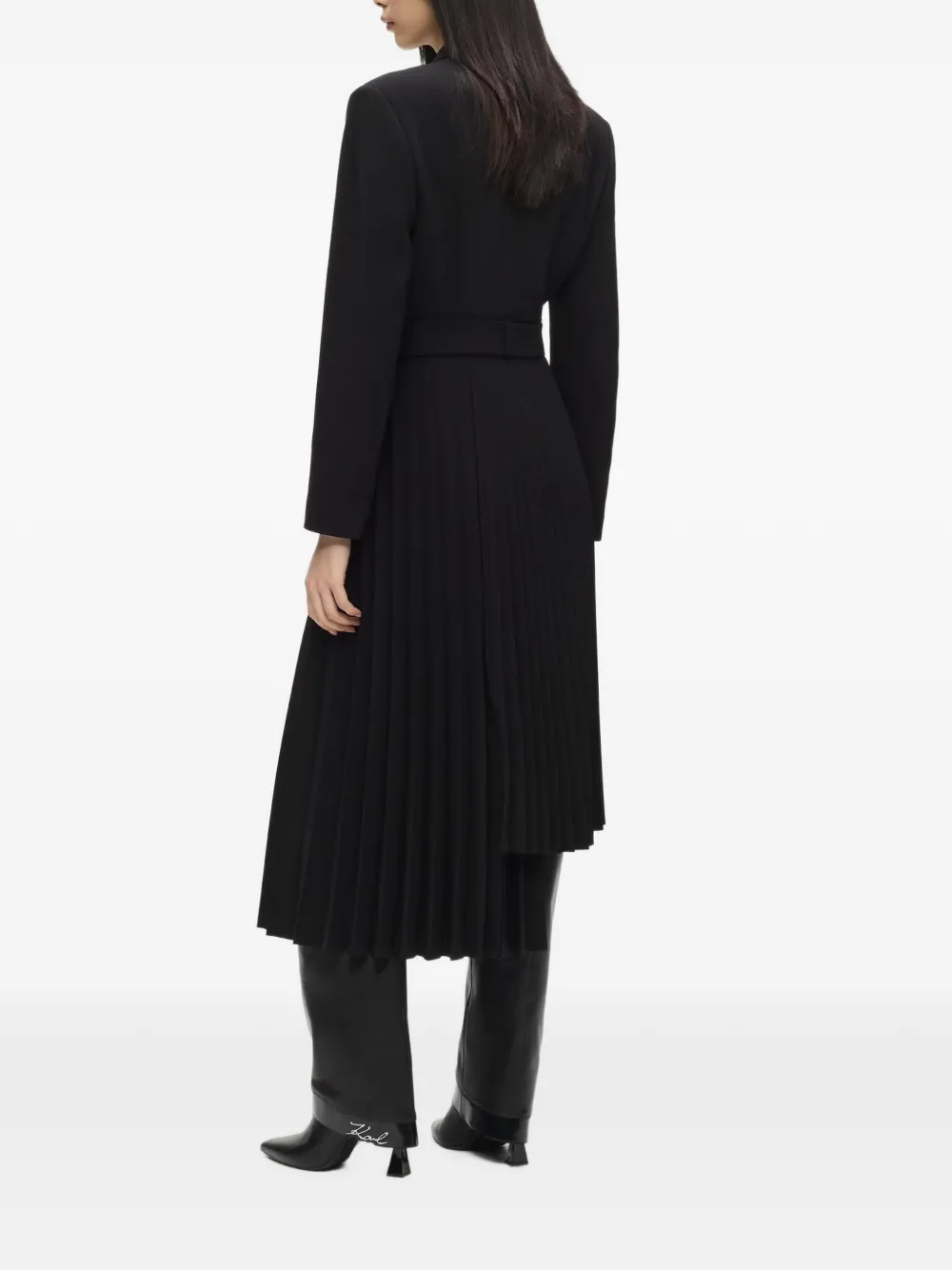 Karl Lagerfeld Asymmetrische jurk Zwart