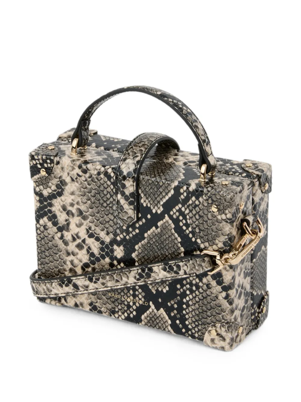 Karl Lagerfeld Kleine K Autograph crossbodytas Beige