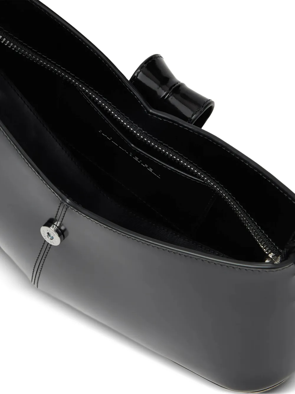 Karl Lagerfeld Karl Studio K Autograph leren schoudertas Zwart