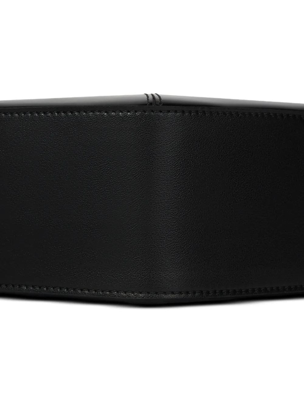 Karl Lagerfeld Karl Studio K Autograph leren schoudertas Zwart