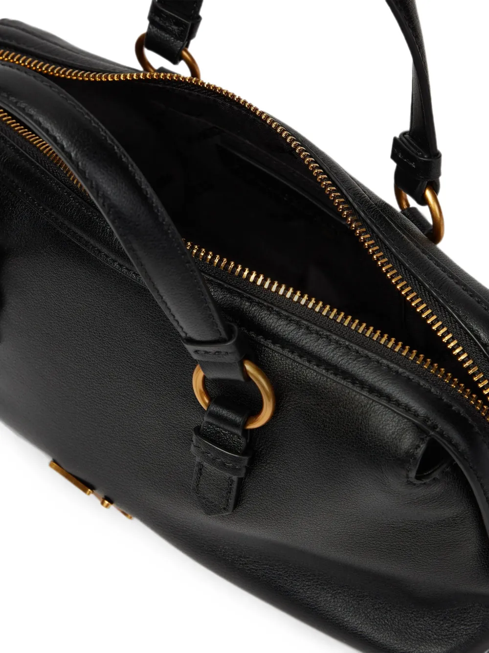 Karl Lagerfeld K Autograph elongated bowling bag Zwart