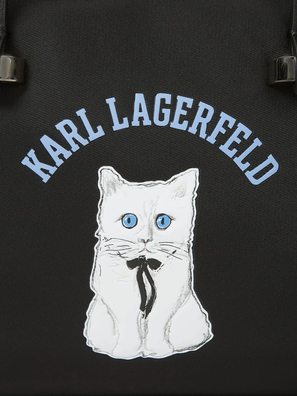 Karl Lagerfeld Kleine Ikon Choupette tas Zwart