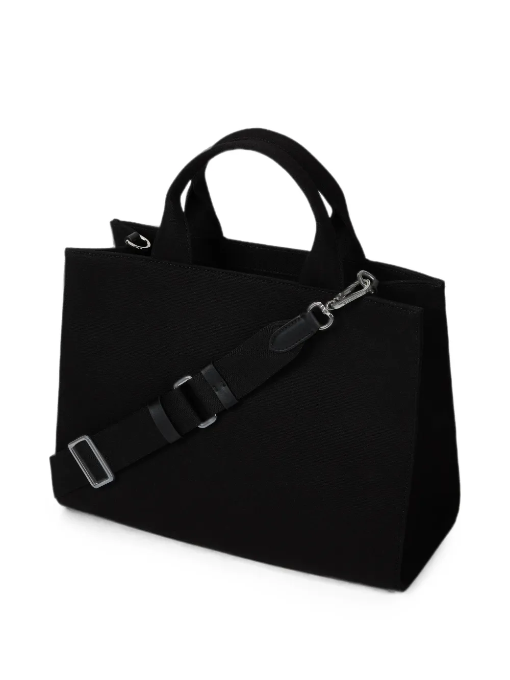 Karl Lagerfeld Medium Rue St-Guillaume vierkante shopper met stras Zwart