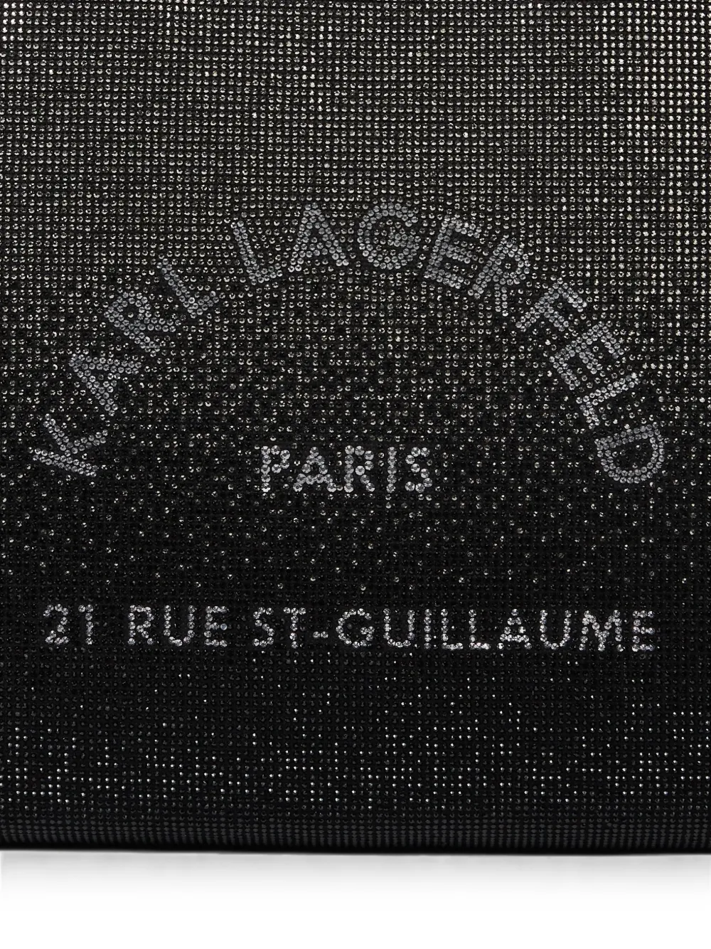 Karl Lagerfeld Medium Rue St-Guillaume vierkante shopper met stras Zwart