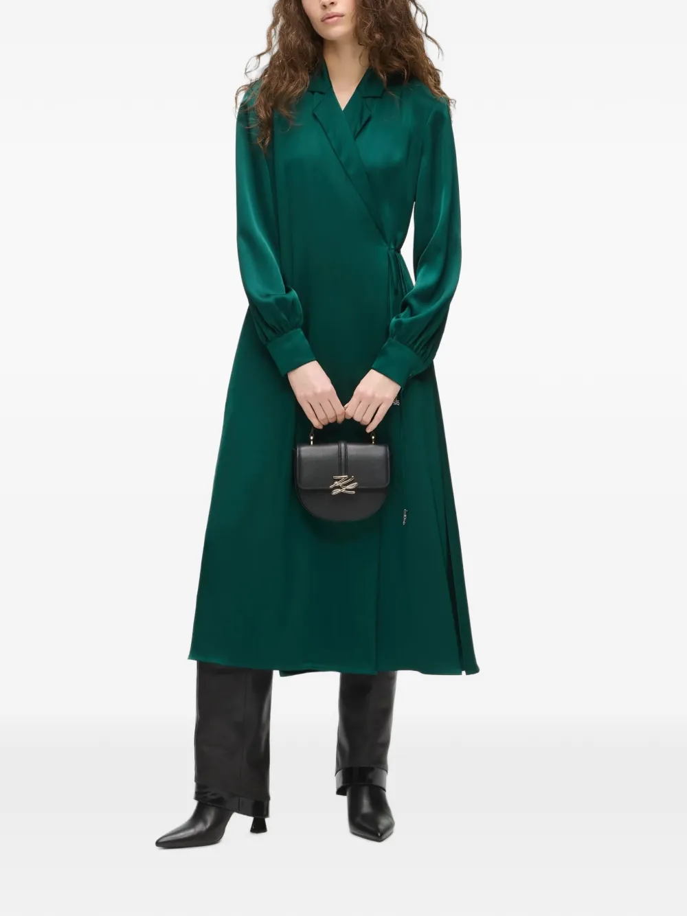 Karl Lagerfeld K Autograph crossbodytas met handvat Zwart