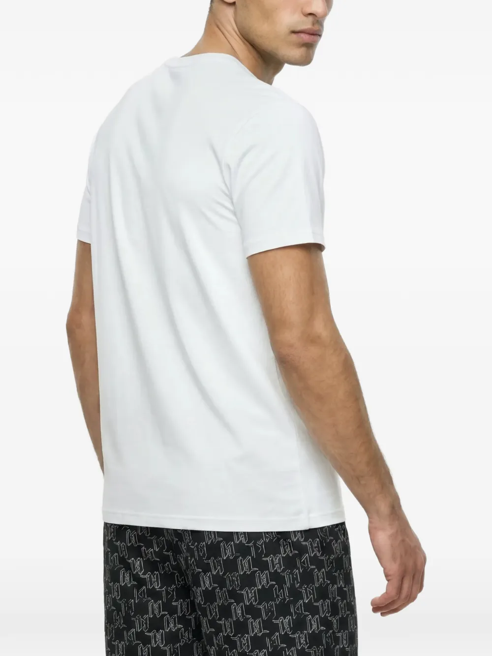 Karl Lagerfeld Pyjamashirt met monogram Wit