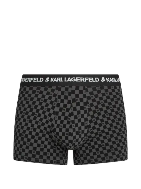 Karl Lagerfeld monogram trunks (pack of three)