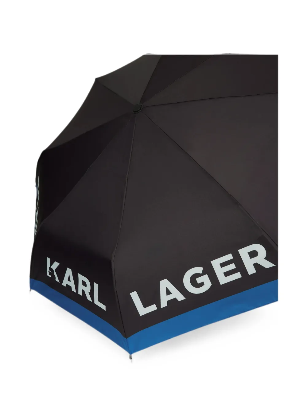 Karl Lagerfeld Jeans Paraplu met logoprint Zwart