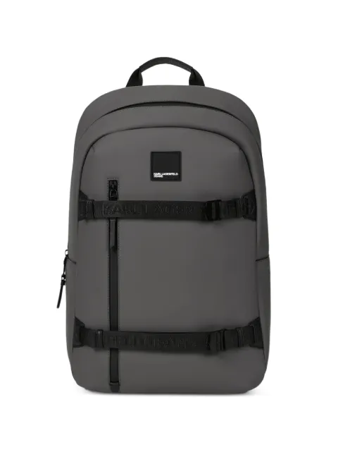 Karl Lagerfeld Jeans coated faux-leather backpack
