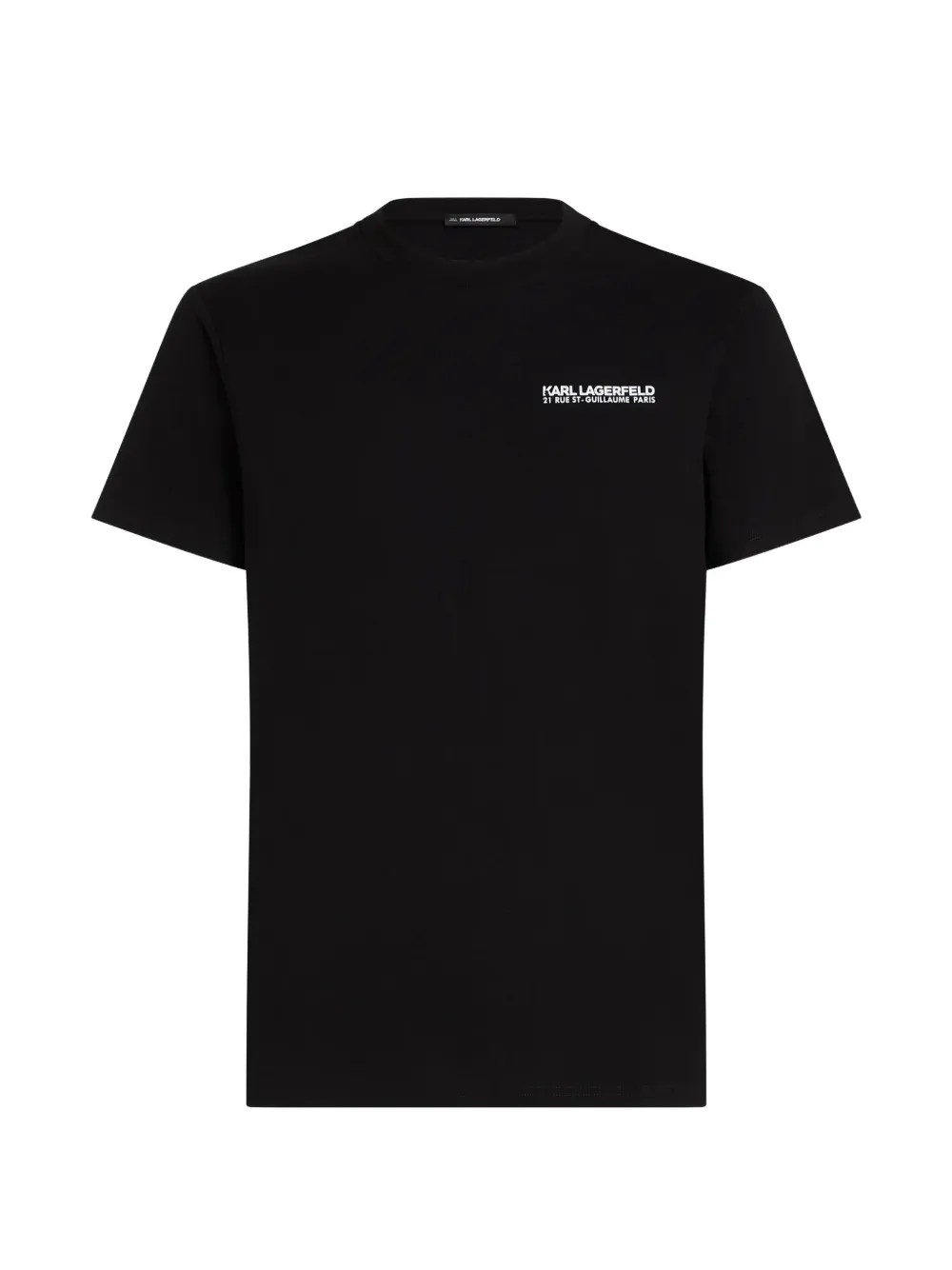 Karl Lagerfeld T-shirt Rue St-Guillaume slim fit - Nero