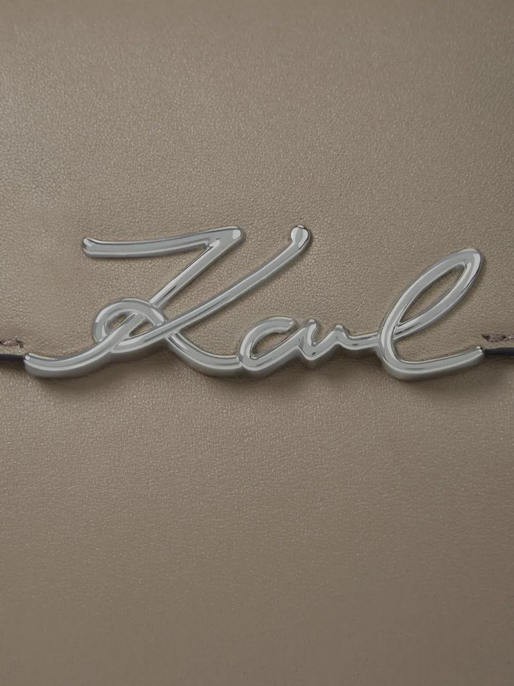 Karl Lagerfeld K Signature langwerpige schoudertas Grijs