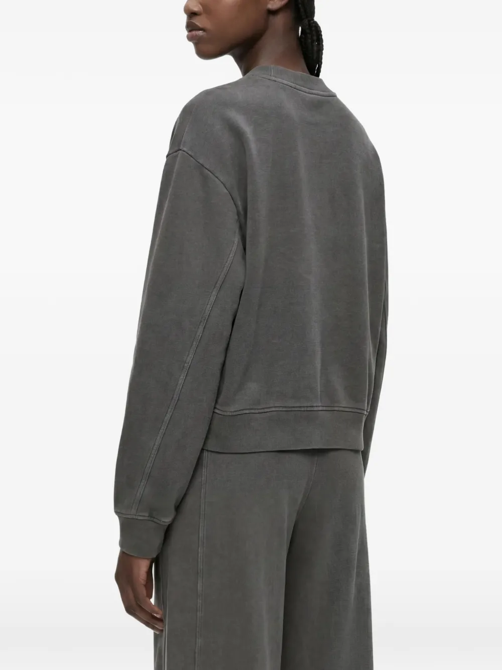 Karl Lagerfeld Jeans Boxy sweater met wassing Grijs